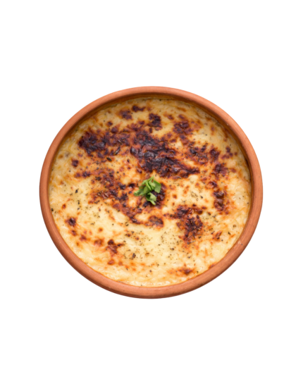 Pigeon Béchamel Freekeh